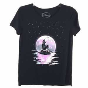 Disney The Little Mermaid Short Sleeve Shirt Top
